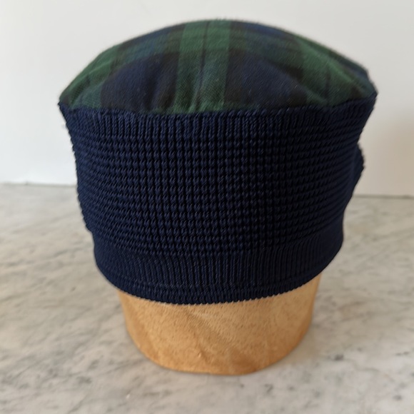 St. Andrews Old Course Blackwatch tartan wool blend snap brim golf cap OS - Picture 3 of 8